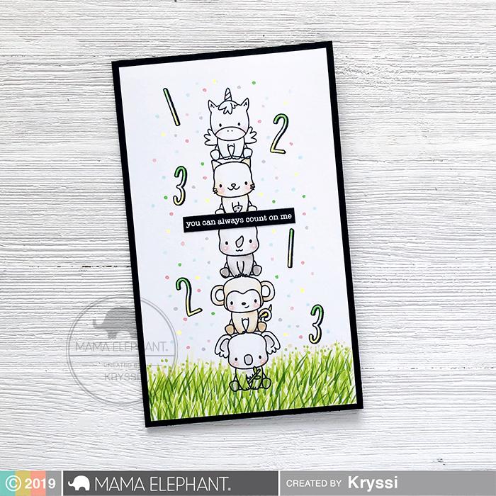  MAMA ELEPHANT-STACKABLE CUTIES - 2