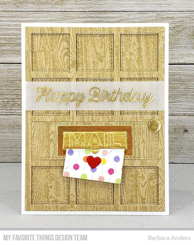 MY FAVORITE THINGS -Mail Delivery Die-namics - 4