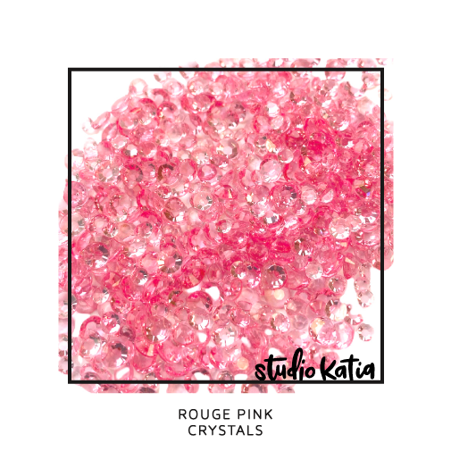 STUDIO KATIA-ROUGE PINK CRYSTALS