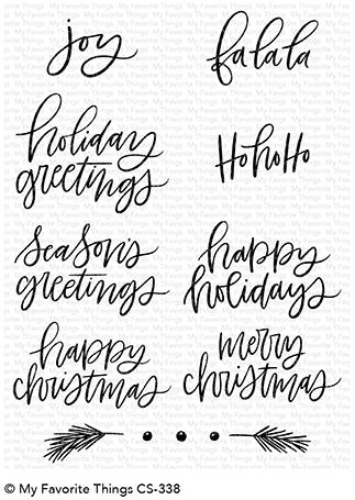 MY FAVORITE THINGS-Hand-Lettered Holiday Greetings   - 17