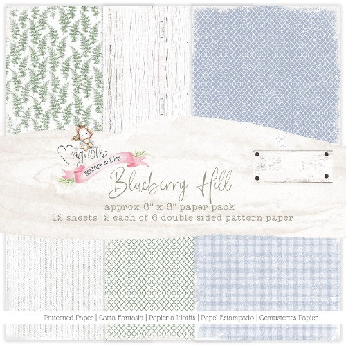 MAGNOLIA  -BH23 Patterned Paper Stack ~ Blueberry Hill