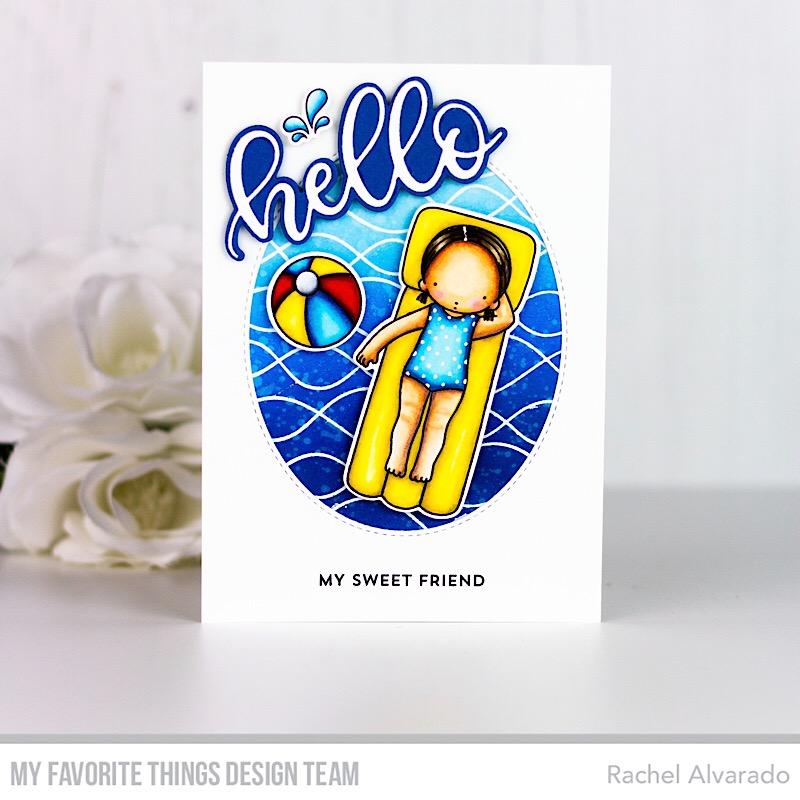 MY FAVORITE THINGS -PI Hey, Sunshine  STAMP & DIE SET  - 6
