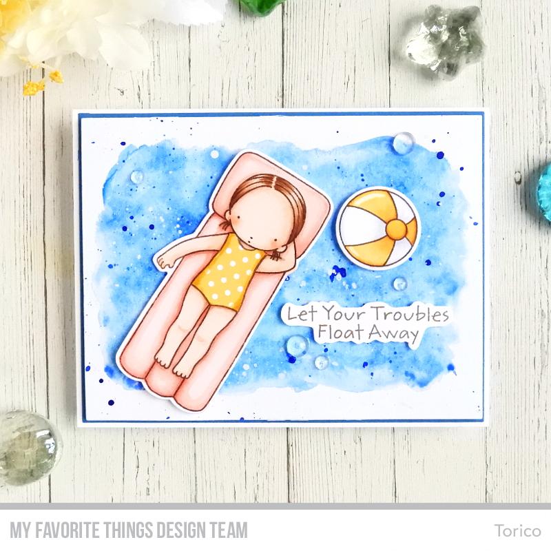 MY FAVORITE THINGS -PI Hey, Sunshine  STAMP & DIE SET  - 3