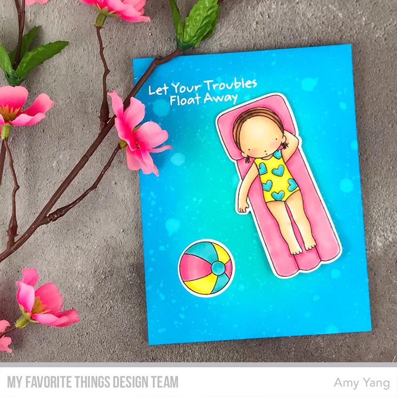 MY FAVORITE THINGS -PI Hey, Sunshine  STAMP & DIE SET  - 4