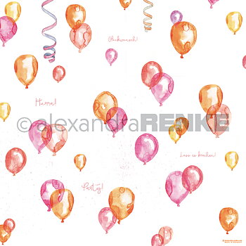 ALEXANDRA RENKE-Designpaper'Balloon'