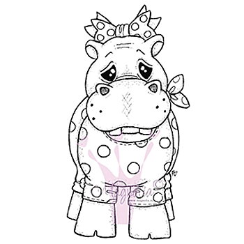 MAGNOLIA -  LZ09 -Gloria The Hippo