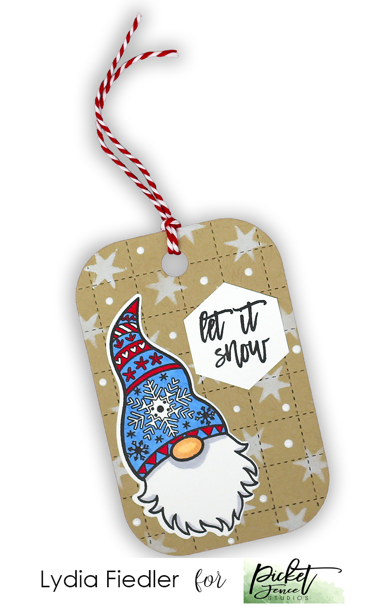 PICKET FENCE STUDIOS -A Gnome Winter Coordinating Die - 9