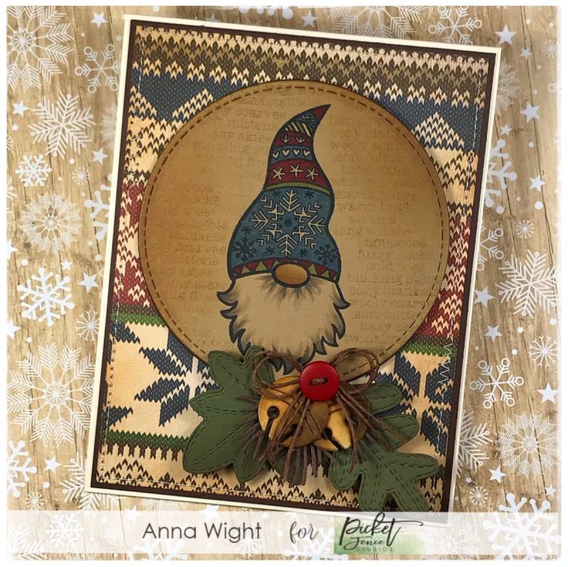 PICKET FENCE STUDIOS -A Gnome Winter Coordinating Die - 10
