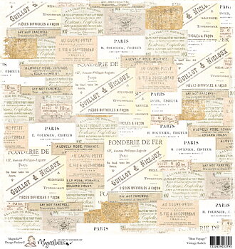 MAGNOLIA P-BV10 Vintage Labels