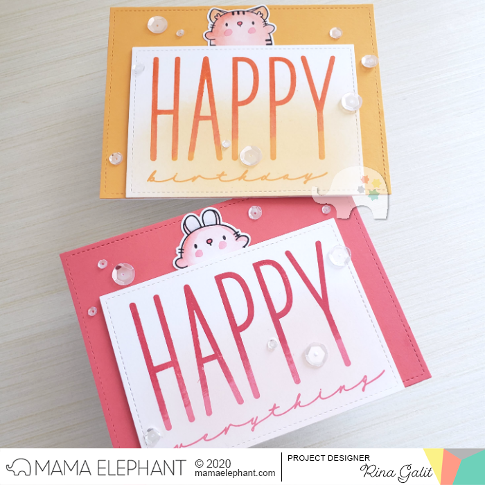 MAMA ELEPHANT-ZODIAC RABBIT   - 5