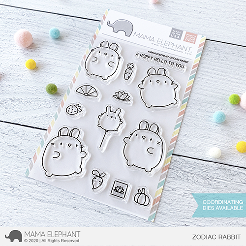 MAMA ELEPHANT-ZODIAC RABBIT  