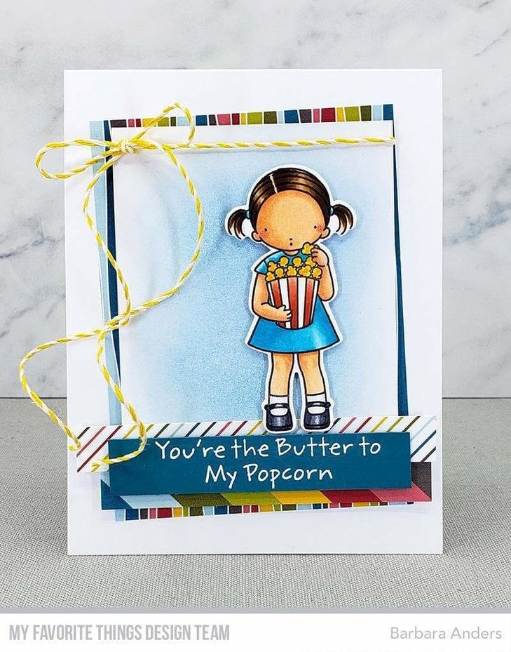 MY FAVORITE THINGS -What's Poppin'? STAMP & DIE SET - 5