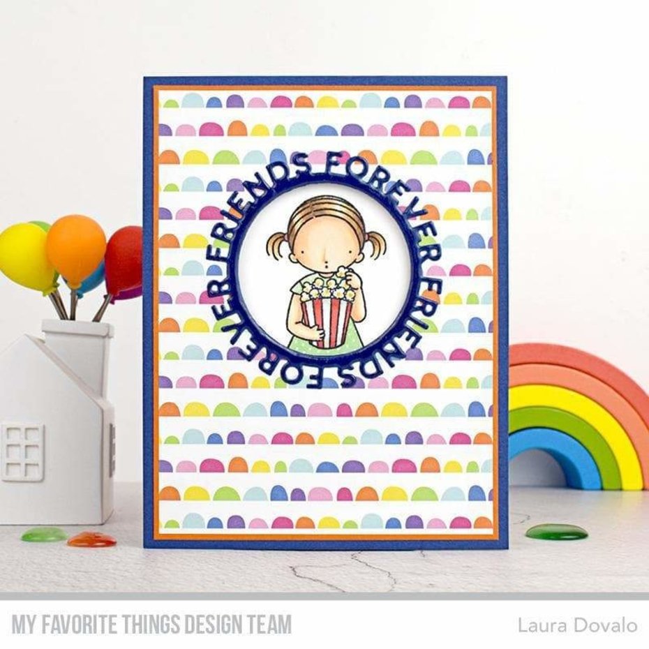 MY FAVORITE THINGS -What's Poppin'? STAMP & DIE SET - 7