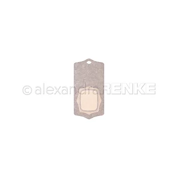 ALEXANDRA RENKE - Die 'Layered label with frame 1'