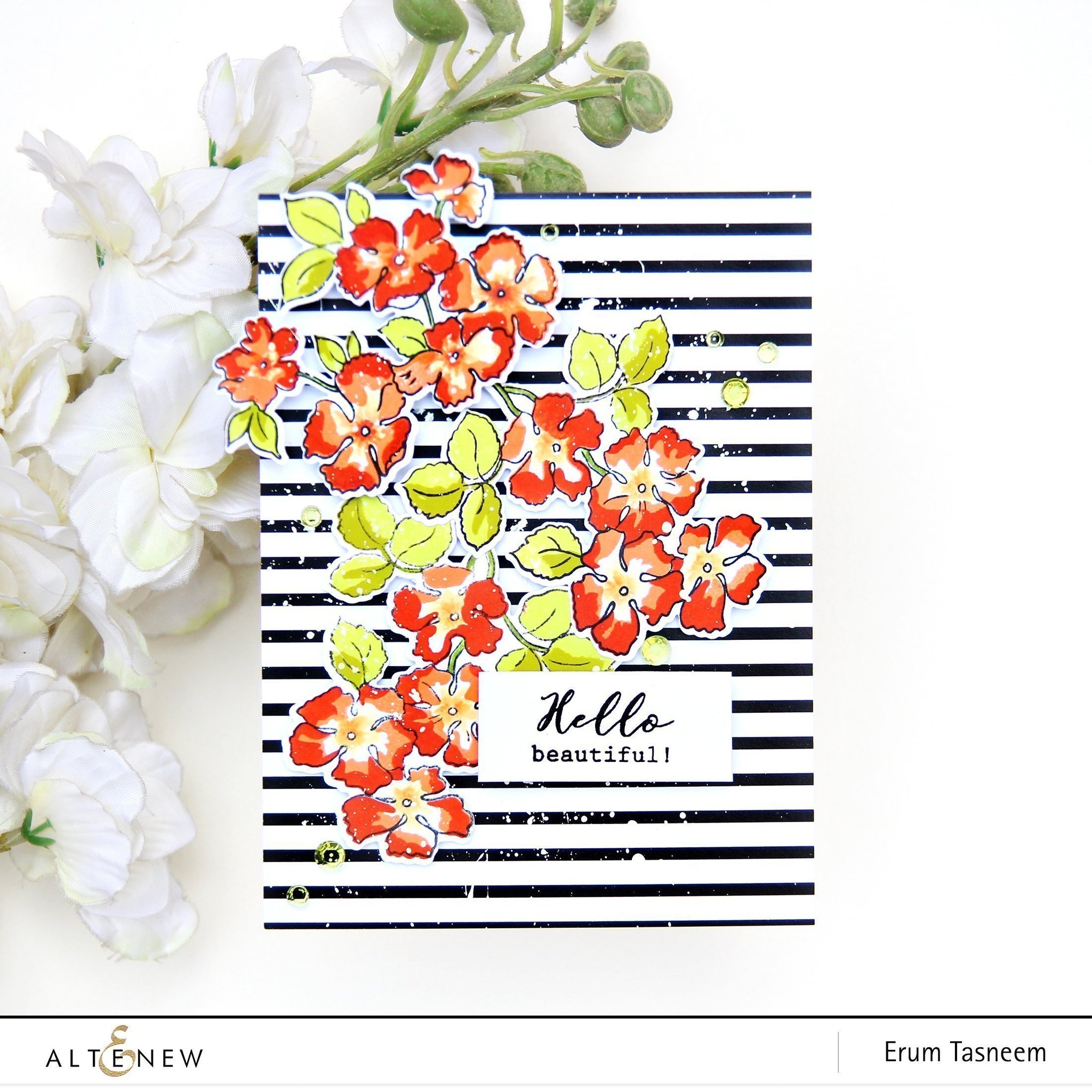 ALTENEW-Ruffled Flowers Die Set - 4