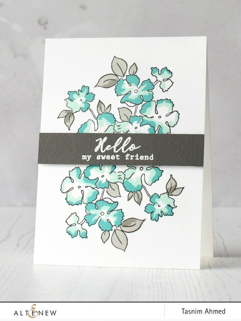 ALTENEW-Ruffled Flowers Die Set - 8