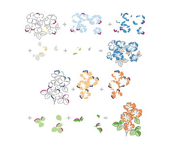 ALTENEW-Ruffled Flowers Die Set