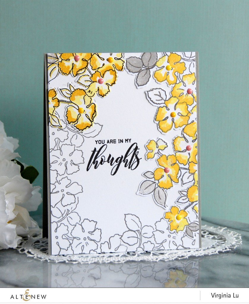 ALTENEW-Ruffled Flowers Die Set - 13