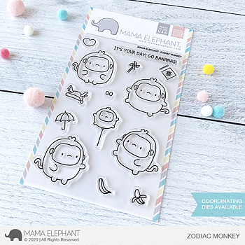 MAMA ELEPHANT-ZODIAC MONKEY 