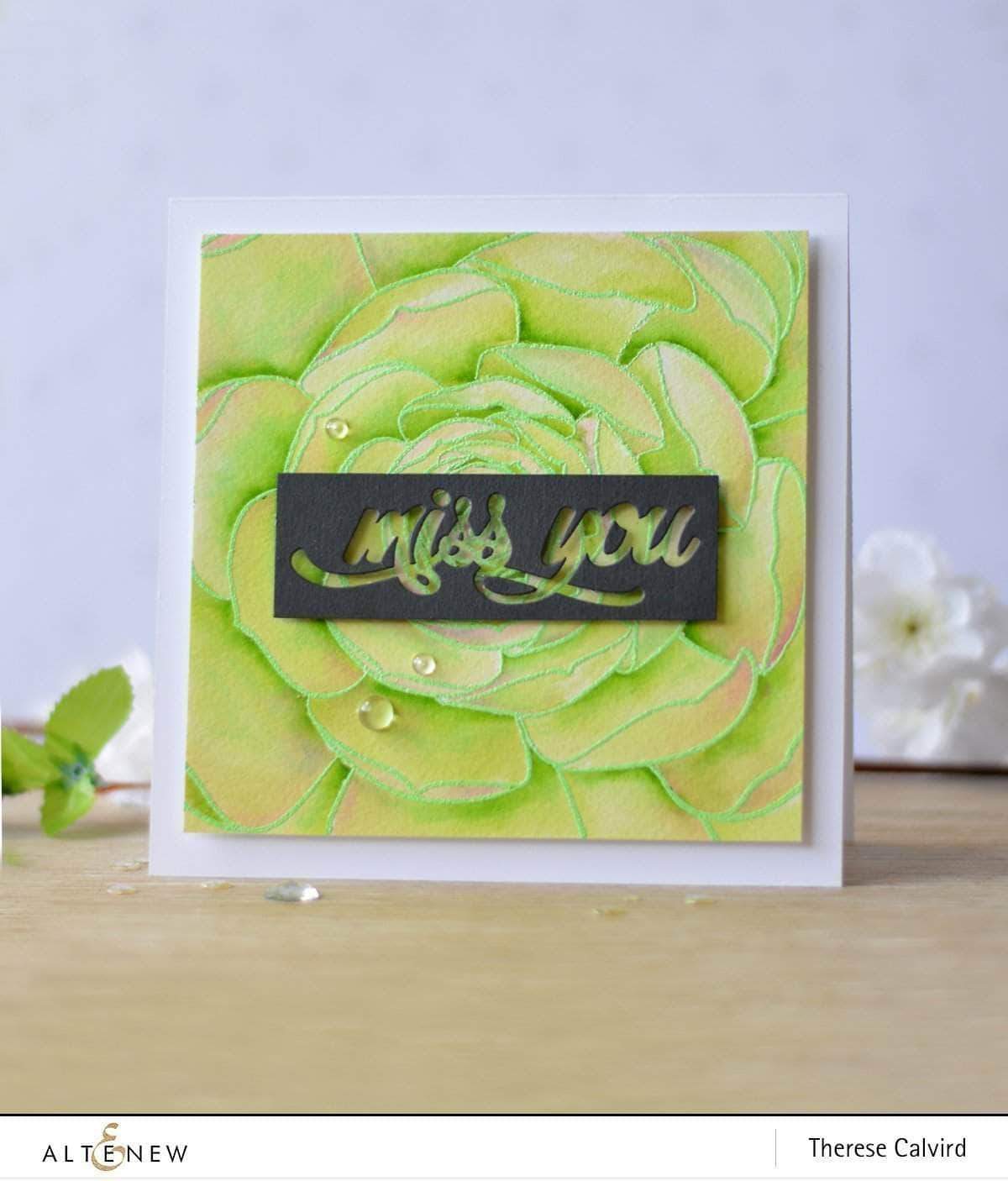 ALTENEW -Mega Succulent Stamp Set - 10
