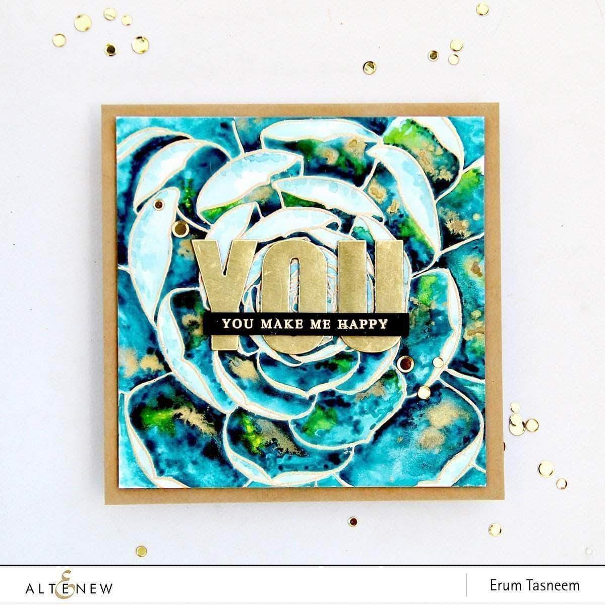 ALTENEW -Mega Succulent Stamp Set - 3