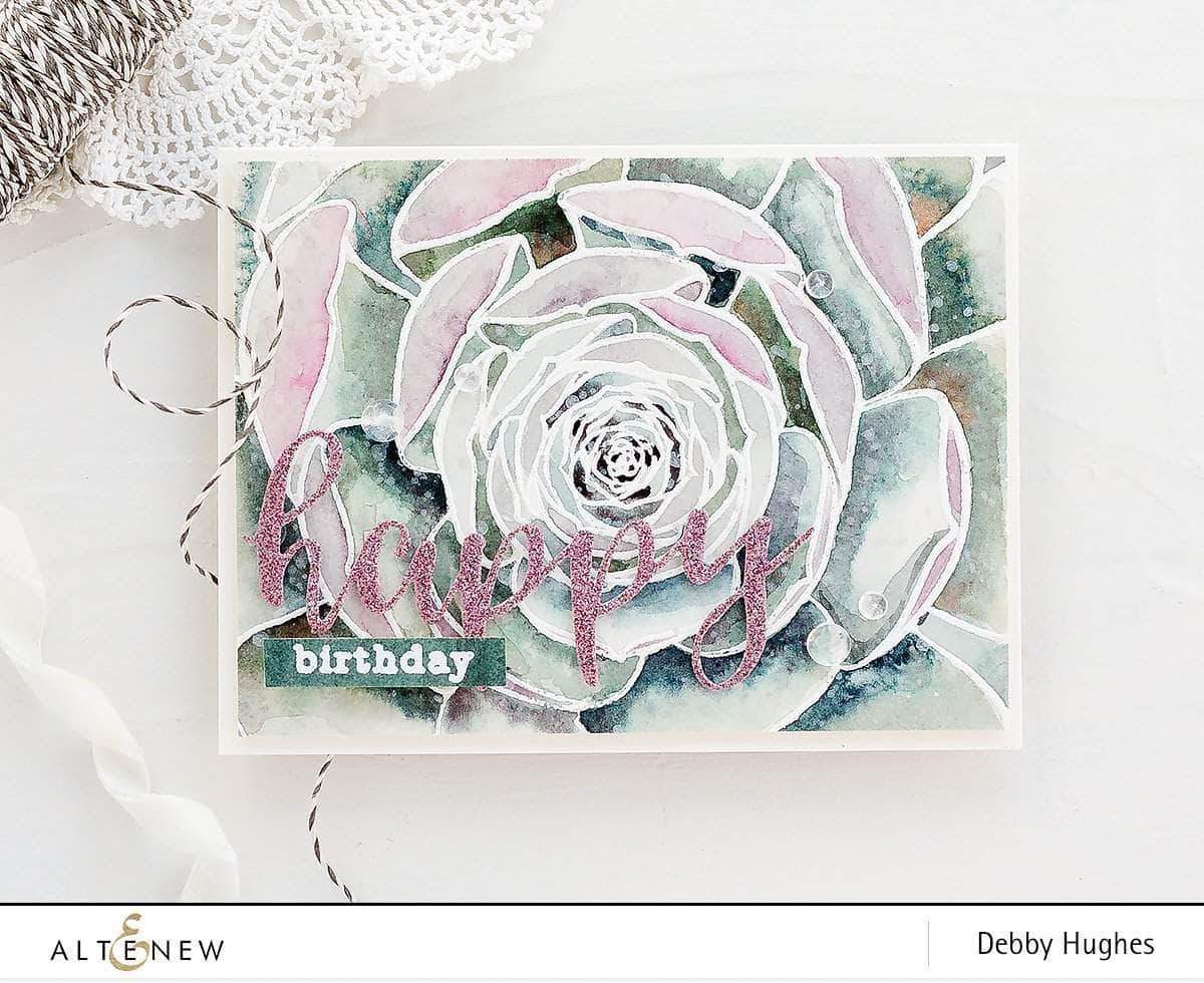 ALTENEW -Mega Succulent Stamp Set - 2