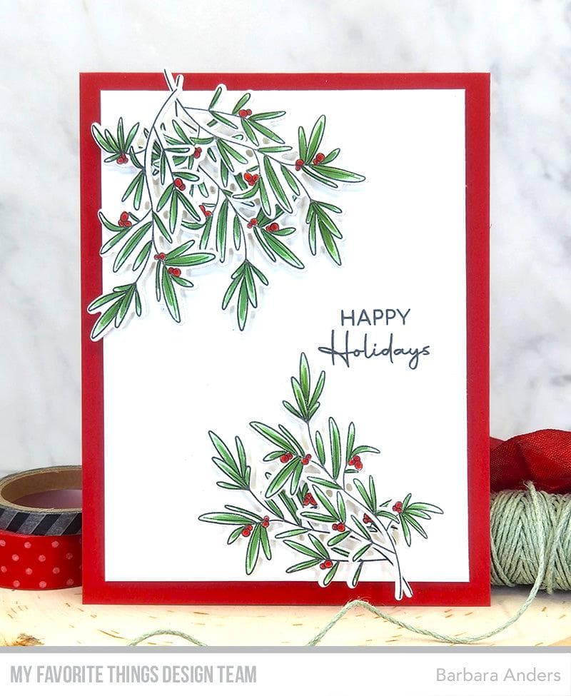MY FAVORITE THINGS-DBD Pretty Poinsettias   - 9