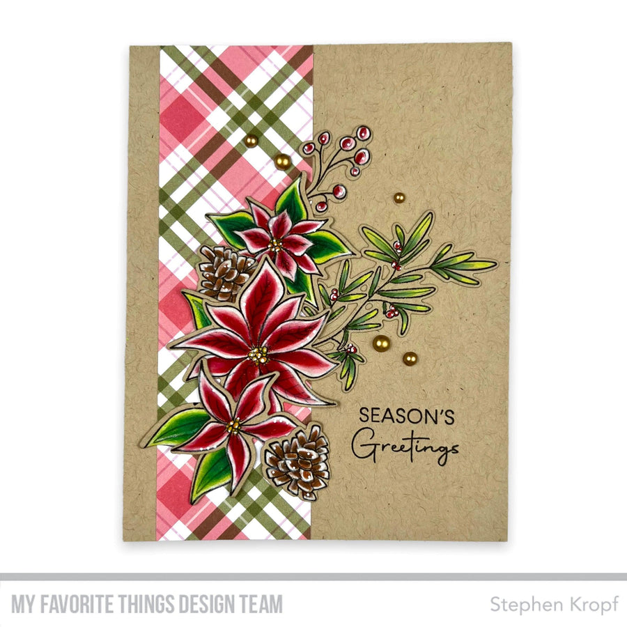 MY FAVORITE THINGS-DBD Pretty Poinsettias   - 4