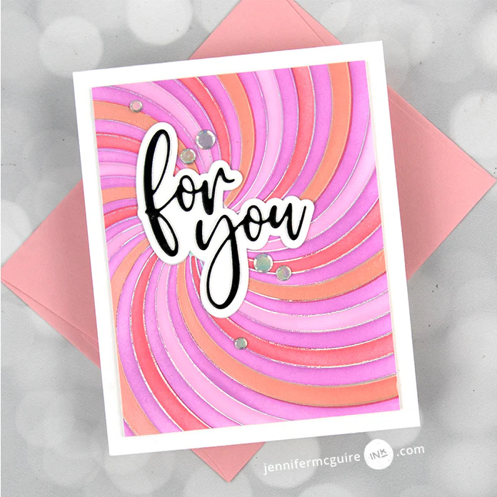 ALEX SYBERIA DESIGNS Sunrays Stencil Set ( 4 st) - 8