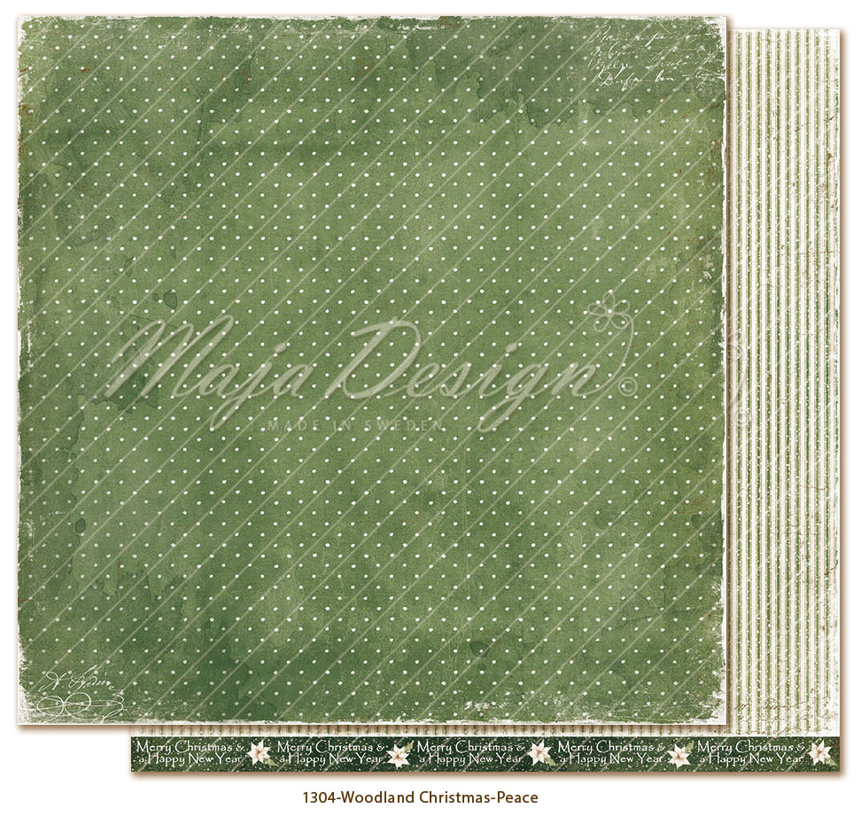 MAJA DESIGN-Woodland Christmas - 6x6" paper  Pack - 7