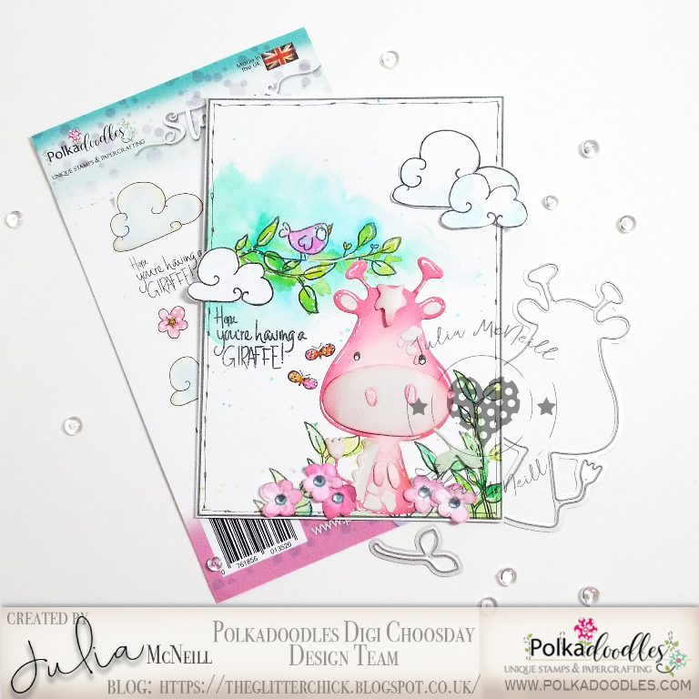 POLKADOODLES-George Giraffe die set - 8