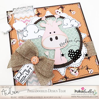 POLKADOODLES-George Giraffe die set