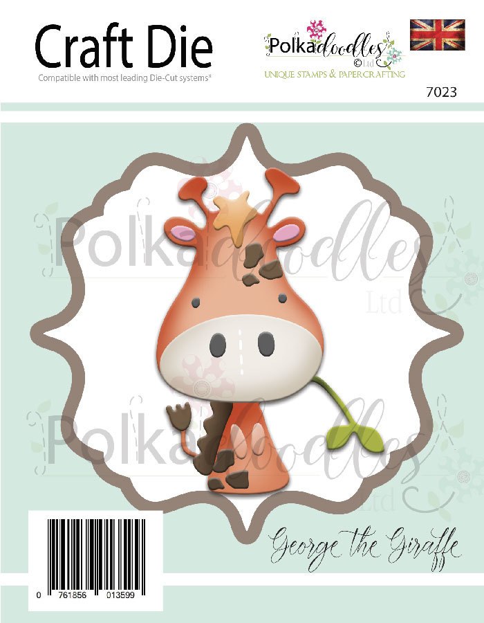 POLKADOODLES-George Giraffe die set
