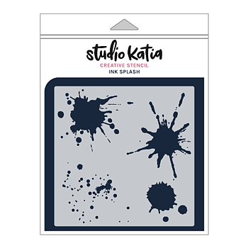 STUDIO KATIA-INK SPLASH STENCIL