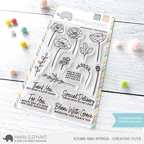  MAMA ELEPHANT-STEMS AND SPRIGS