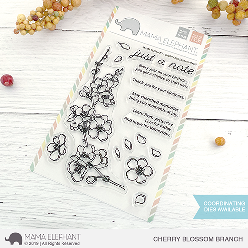  MAMA ELEPHANT-CHERRY BLOSSOM BRANCH