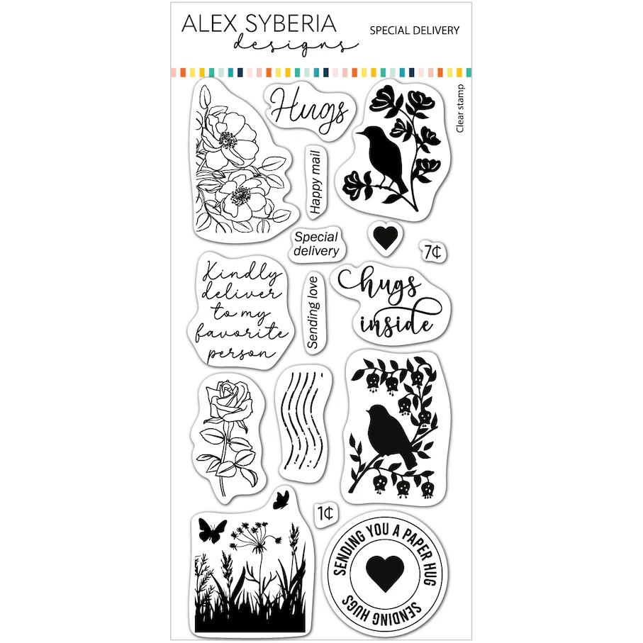 ALEX SYBERIA DESIGNS Special Delivery Postage Bundle - 2