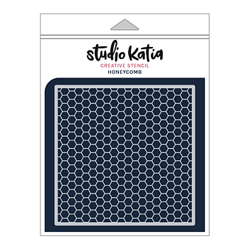 STUDIO KATIA-HONEYCOMB STENCIL