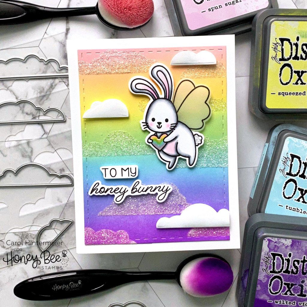 HONEY BEE STAMPS Honey Bunnies | 6x6 Stamp Set - 5