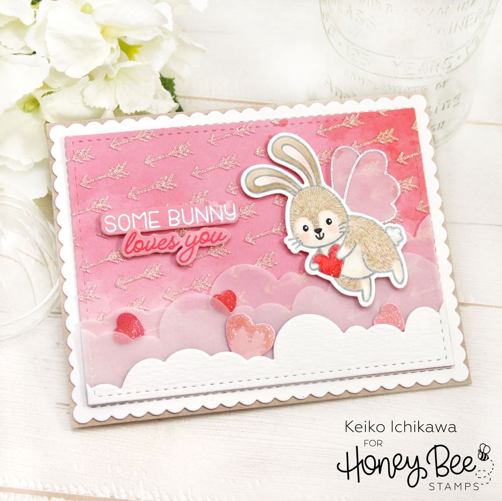 HONEY BEE STAMPS Honey Bunnies | 6x6 Stamp Set - 7