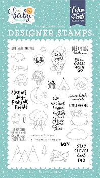 ECHO PARK  -New Arrival 4x6 Stamp set