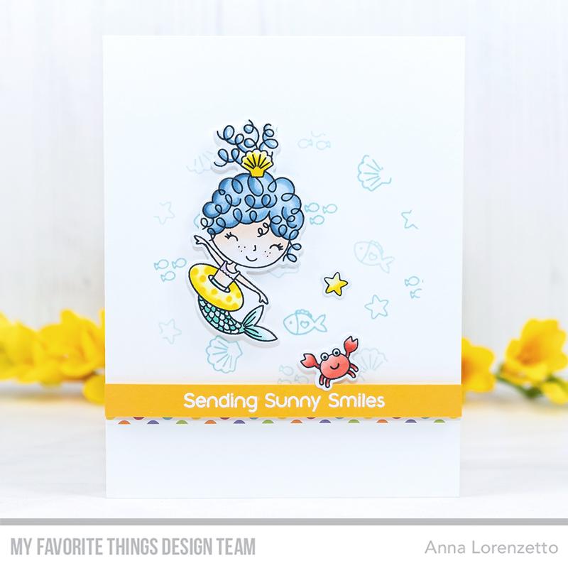 MY FAVORITE THINGS -Mermaid for Each Other STAMP & DIE SET - 4