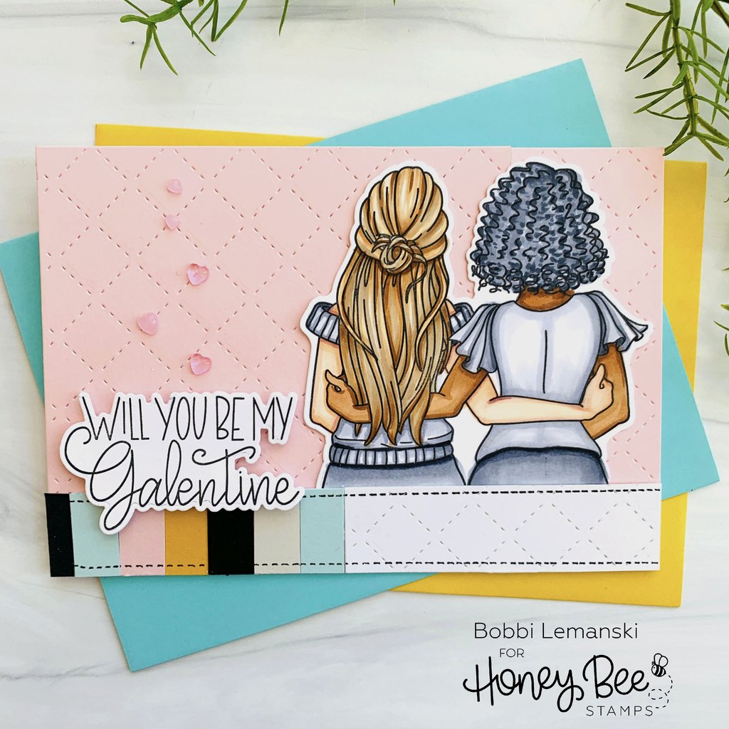 HONEY BEE STAMPS Will You Be My | 3x4 Stamp Set - 4