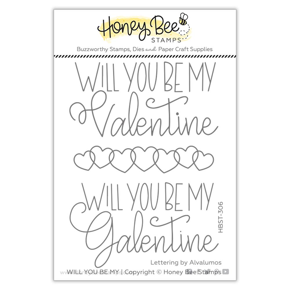 HONEY BEE STAMPS Will You Be My | 3x4 Stamp Set