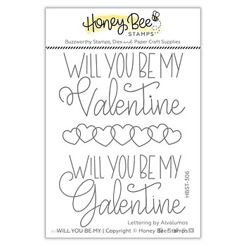 HONEY BEE STAMPS Will You Be My | 3x4 Stamp Set