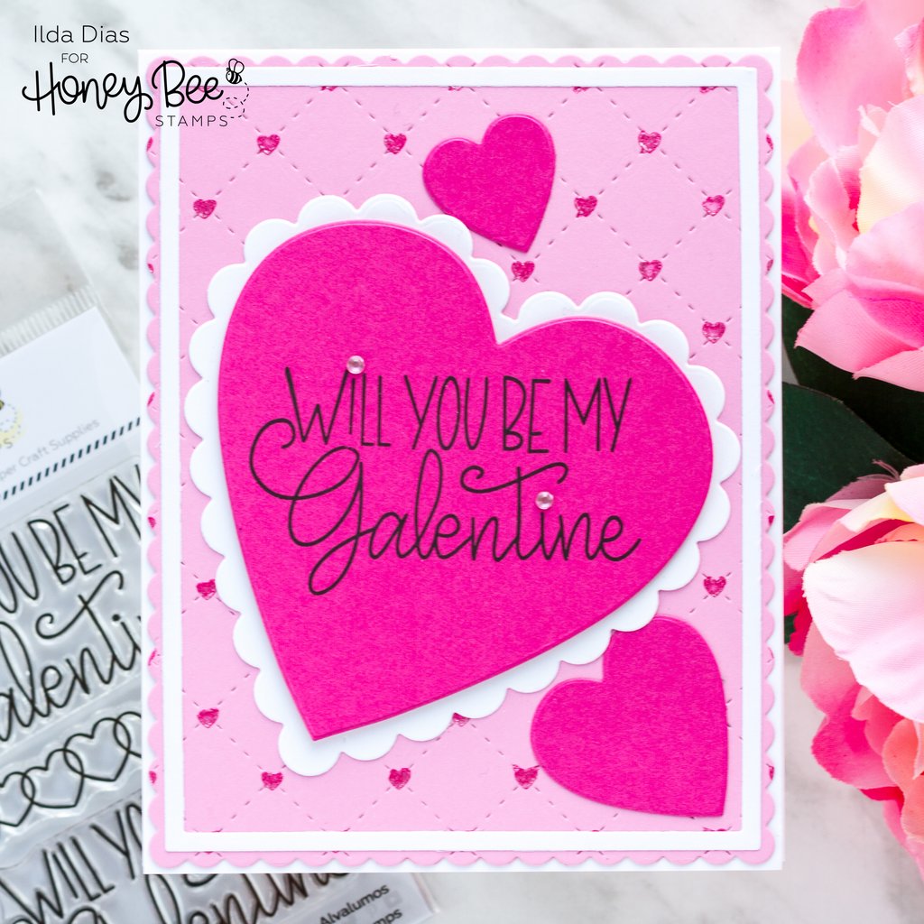 HONEY BEE STAMPS Will You Be My | 3x4 Stamp Set - 2