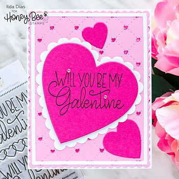 HONEY BEE STAMPS Will You Be My | 3x4 Stamp Set