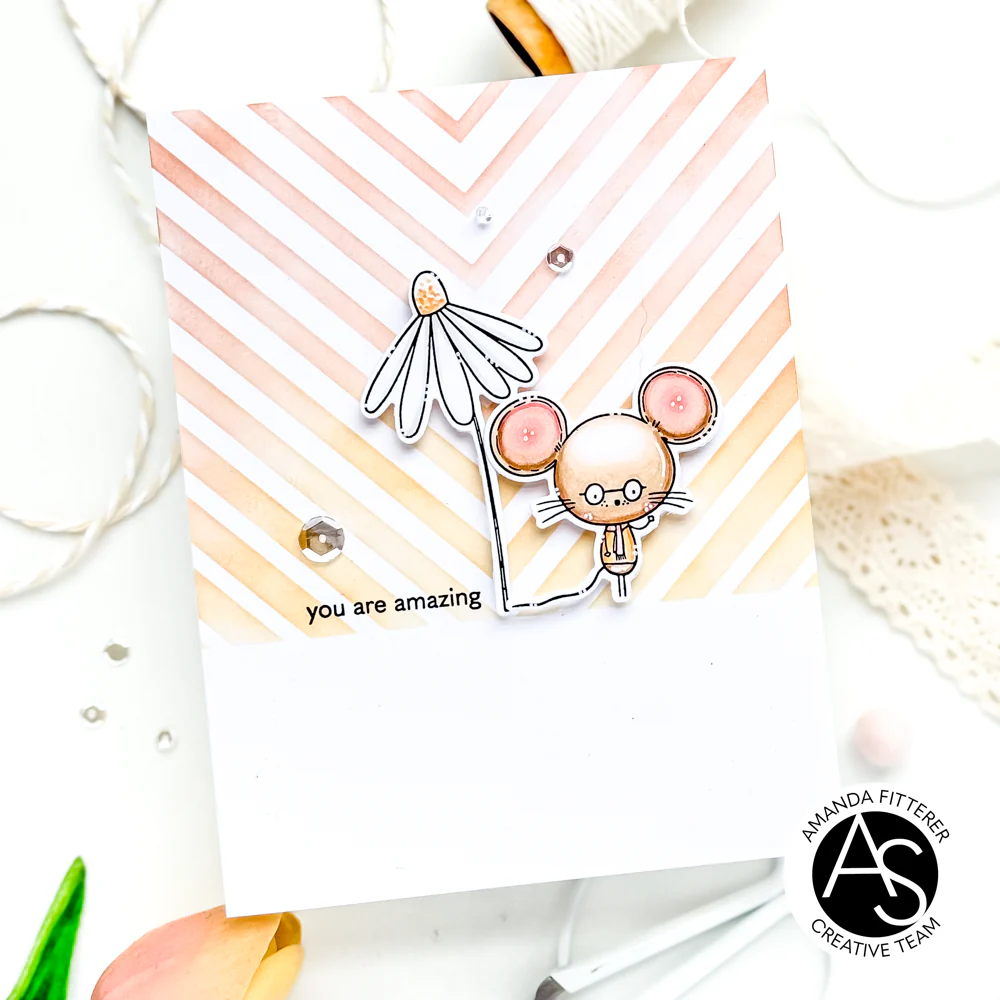 ALEX SYBERIA DESIGNS Sweet Friend Stamp and Die Bundle - 4