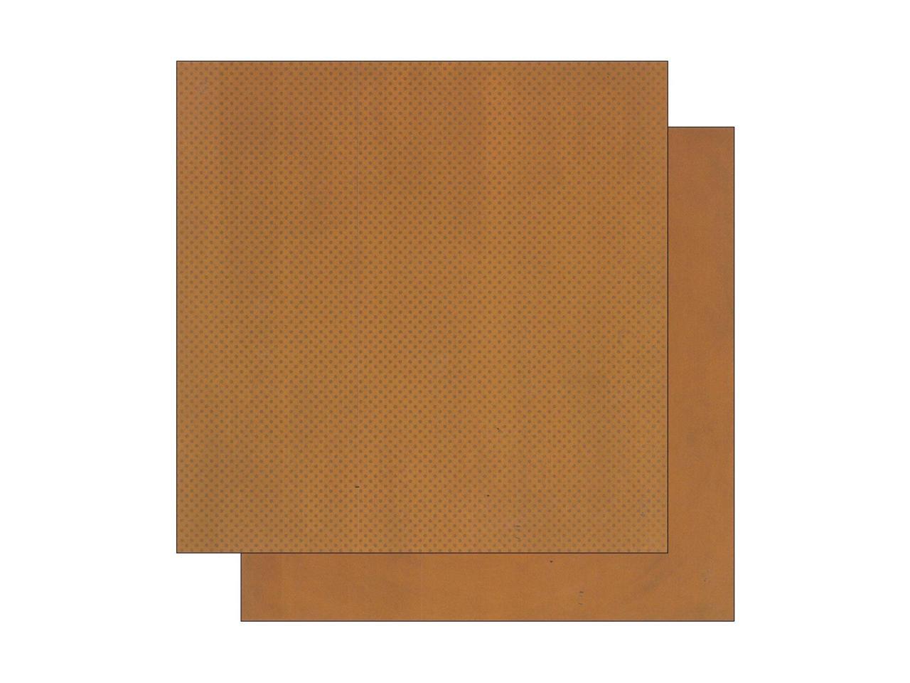 Bo Bunny Double Dot Double Sided Textured Cardstock 12"X12"GINGERBREAD - 2