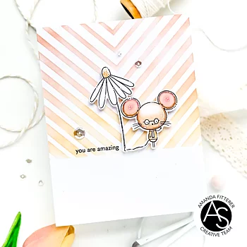 ALEX SYBERIA DESIGNS Sweet Friend Clear Stamp Set  